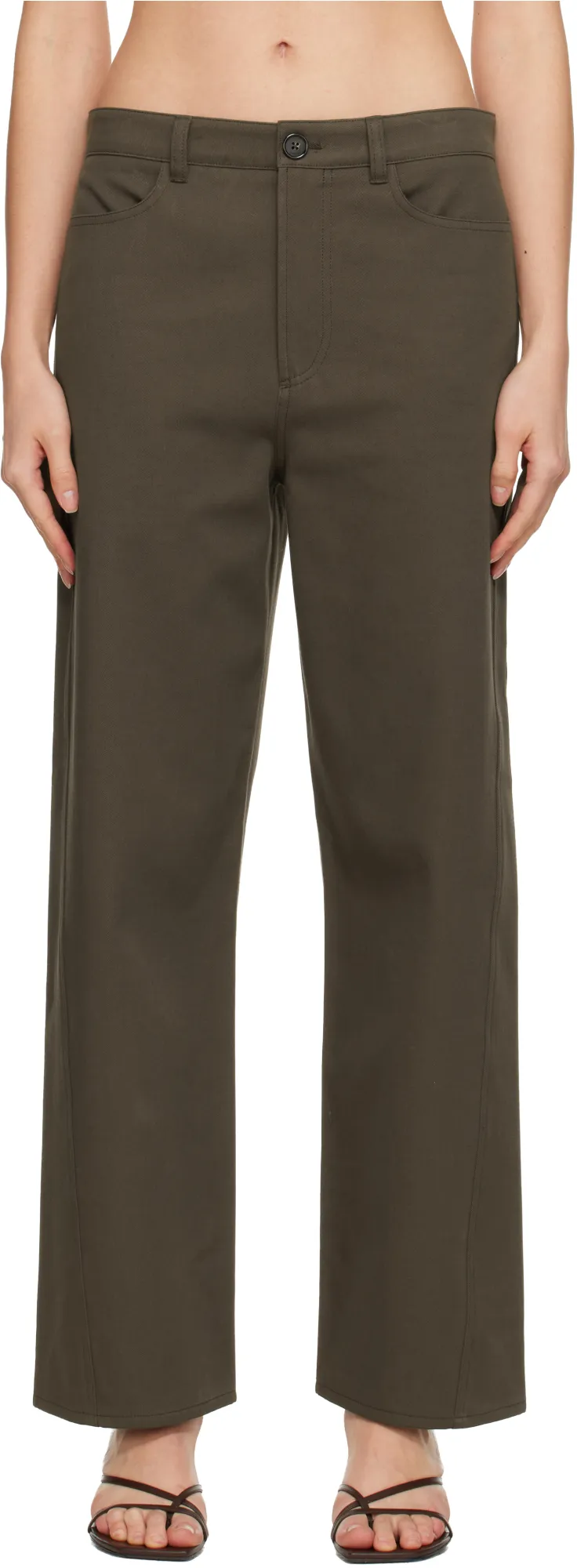 Totme Twisted Relaxed Trousers