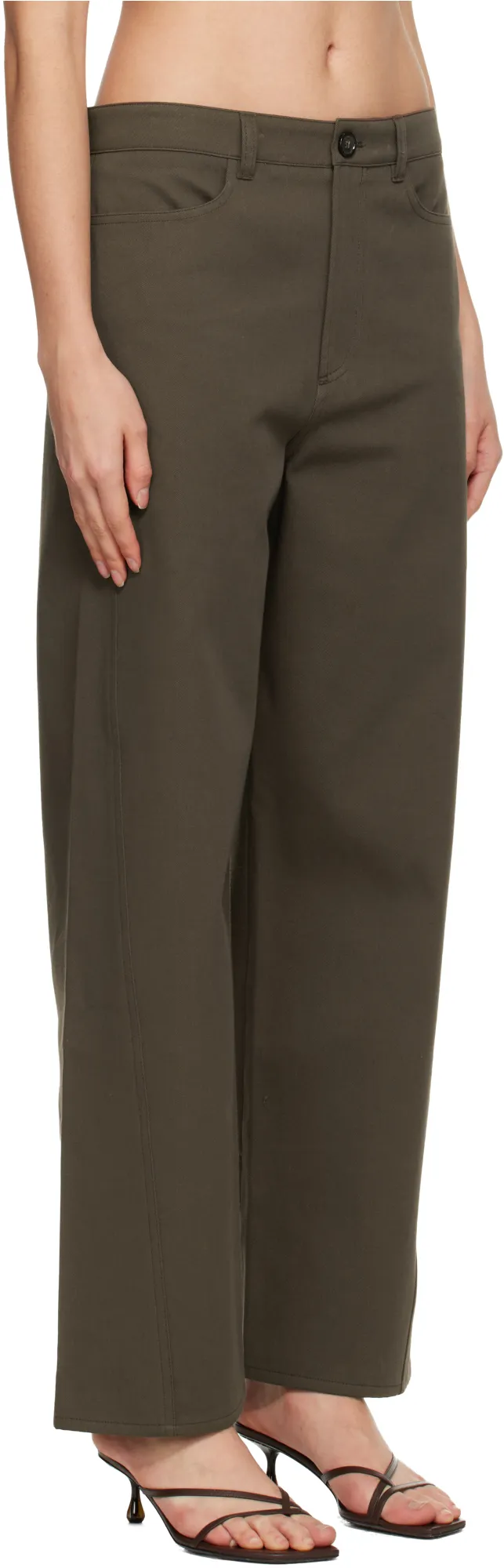 Totme Twisted Relaxed Trousers
