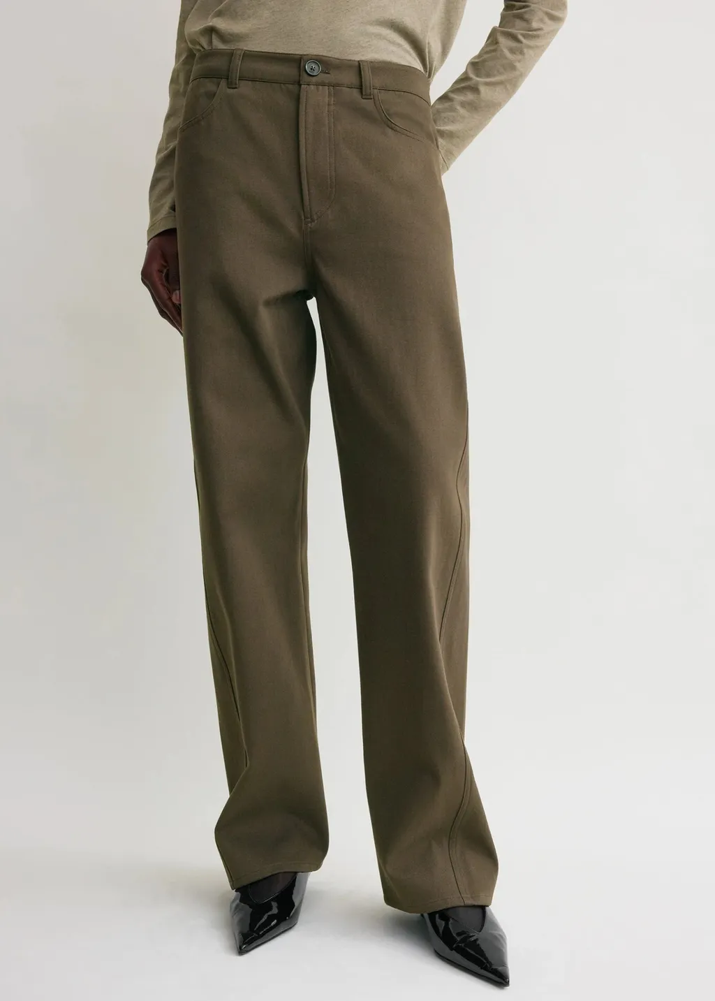 Totme Twisted Relaxed Trousers