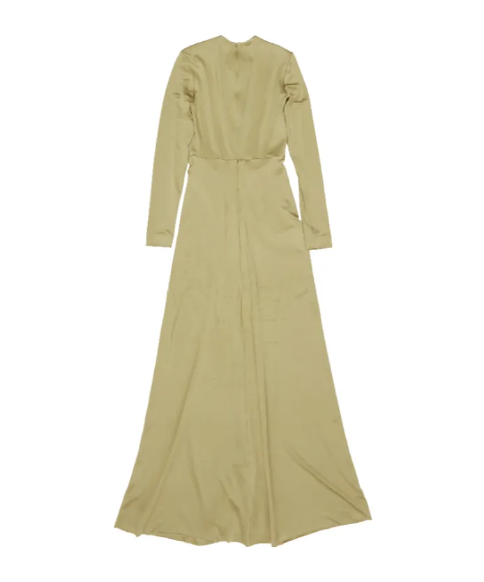 Victoria Beckham V-Neck Embellished Maxi Dress