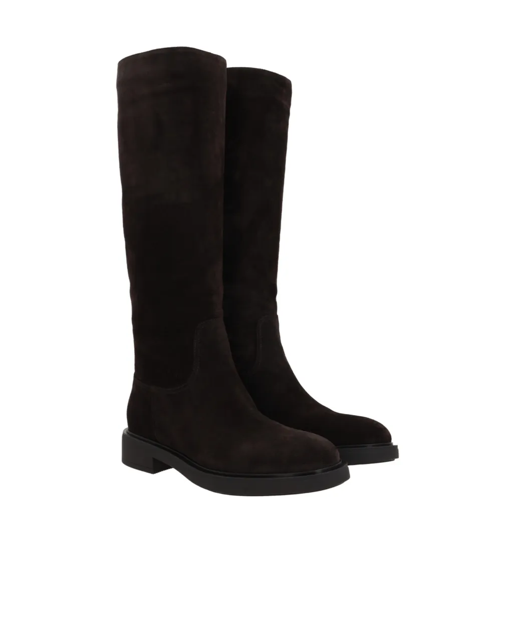 Gianvito Rossi Ascott Round Toe Boots