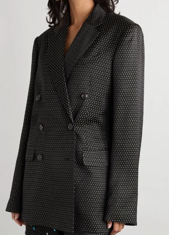 Double-Breasted Suit Jacket
