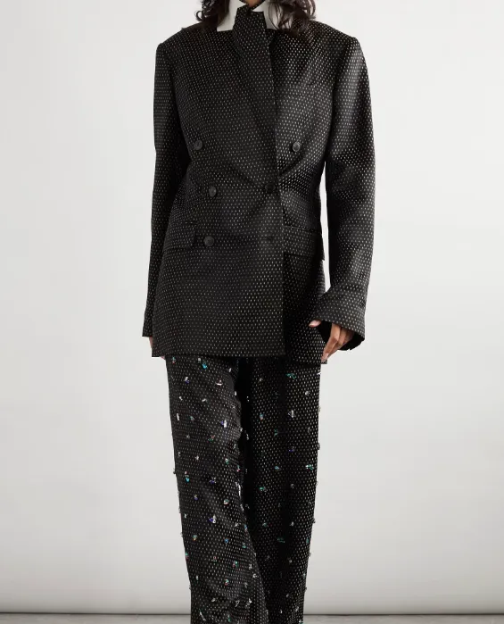 Double-Breasted Suit Jacket