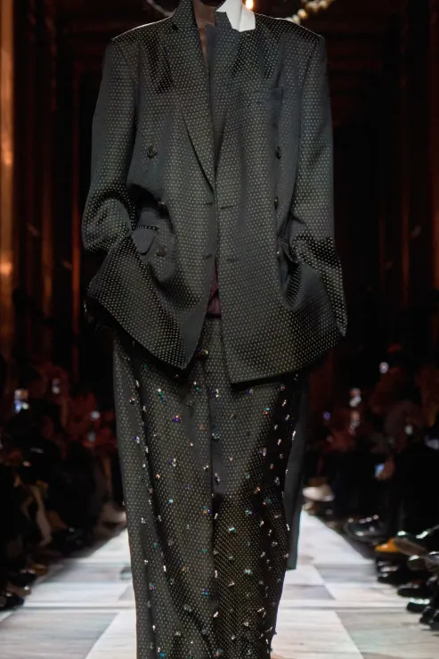 Double-Breasted Suit Jacket