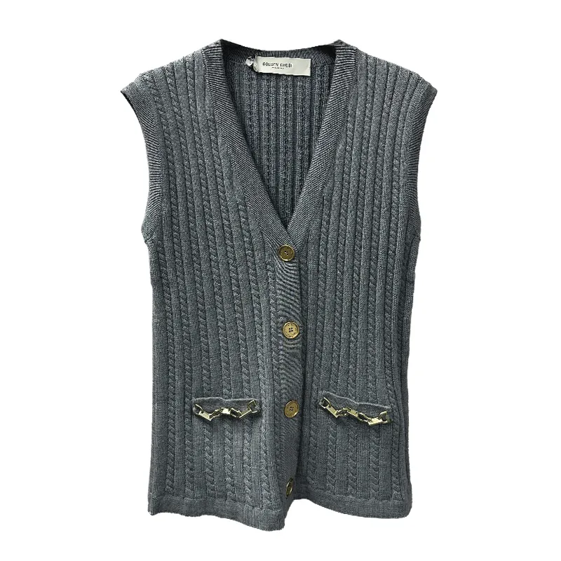 Golden Goose Deluxe Brand V-Neck Knitted Vest