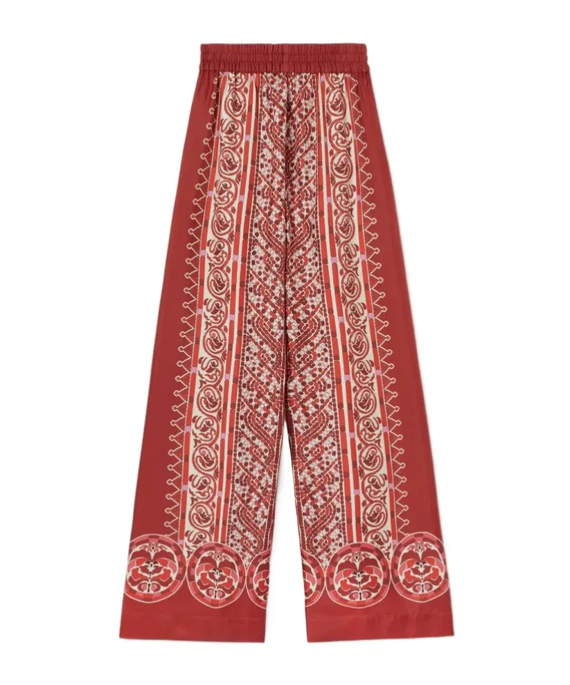 Silk Palazzo Pants