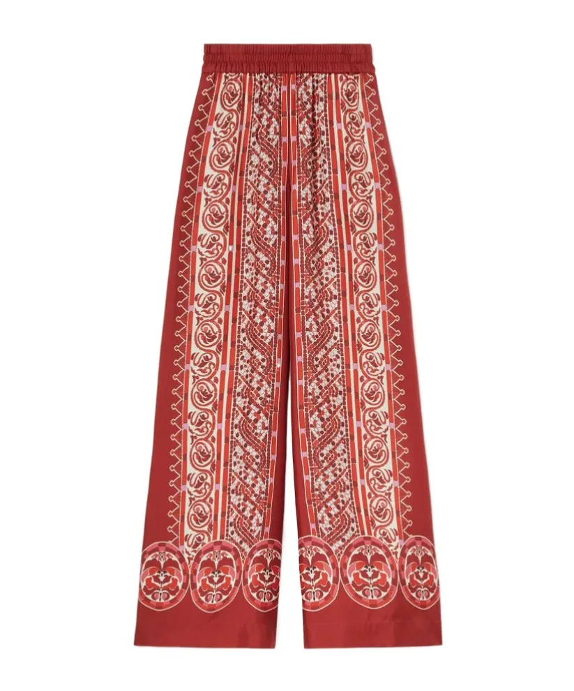 Silk Palazzo Pants