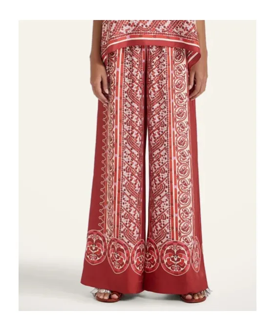 Silk Palazzo Pants
