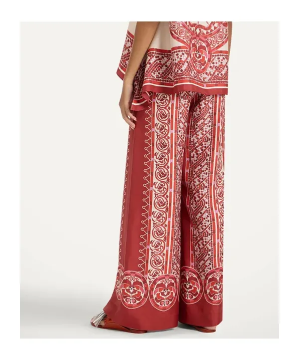 Silk Palazzo Pants
