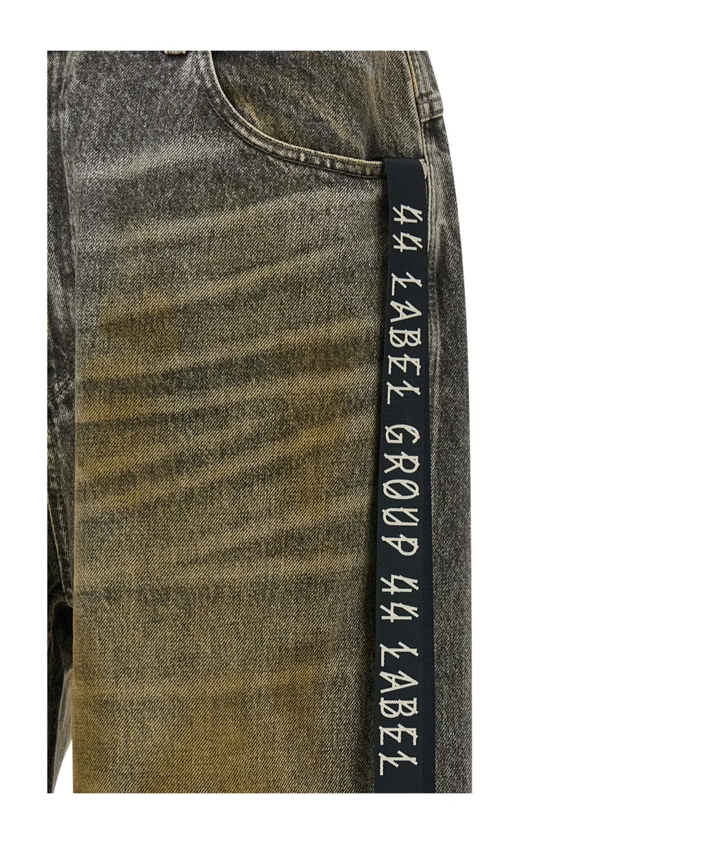 44 Label Group Soil Used-Effect Jeans
