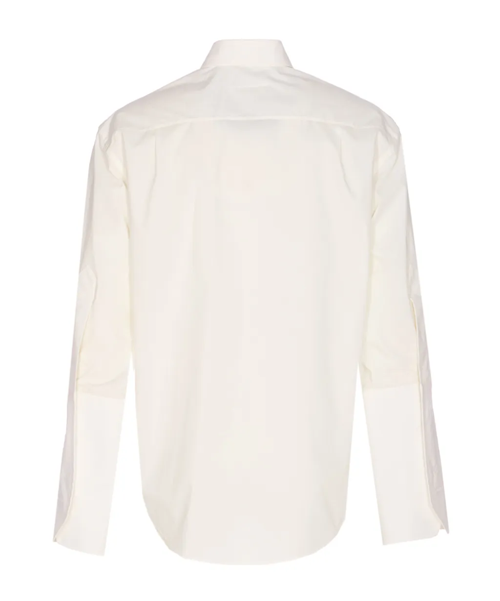 Mm6 Maison Margiela Long-Sleeved Buttoned Shirt