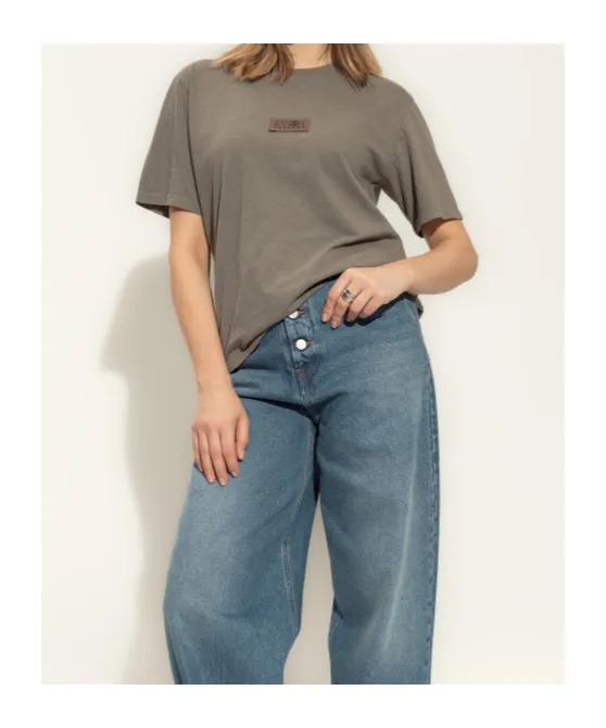 Mm6 Maison Margiela Logo Patch T-Shirt