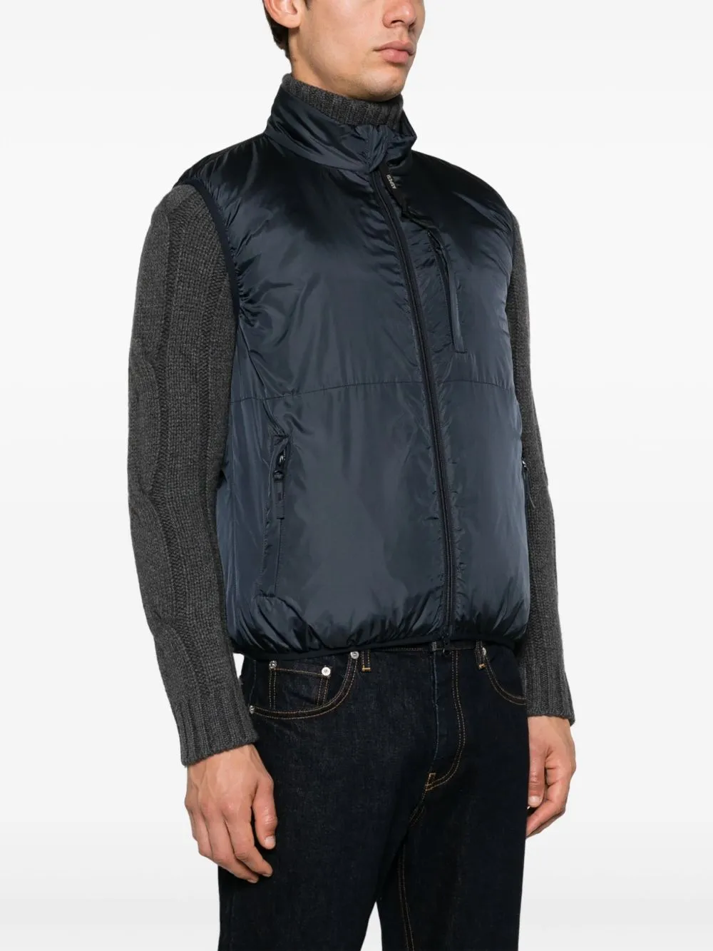 High-Necked Padded Jacket