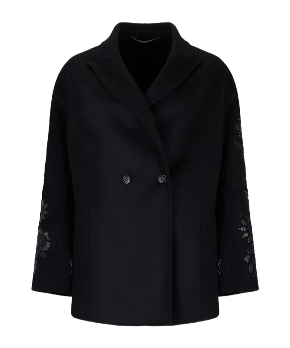 Ermanno Scervino Laced Double Breasted Coat