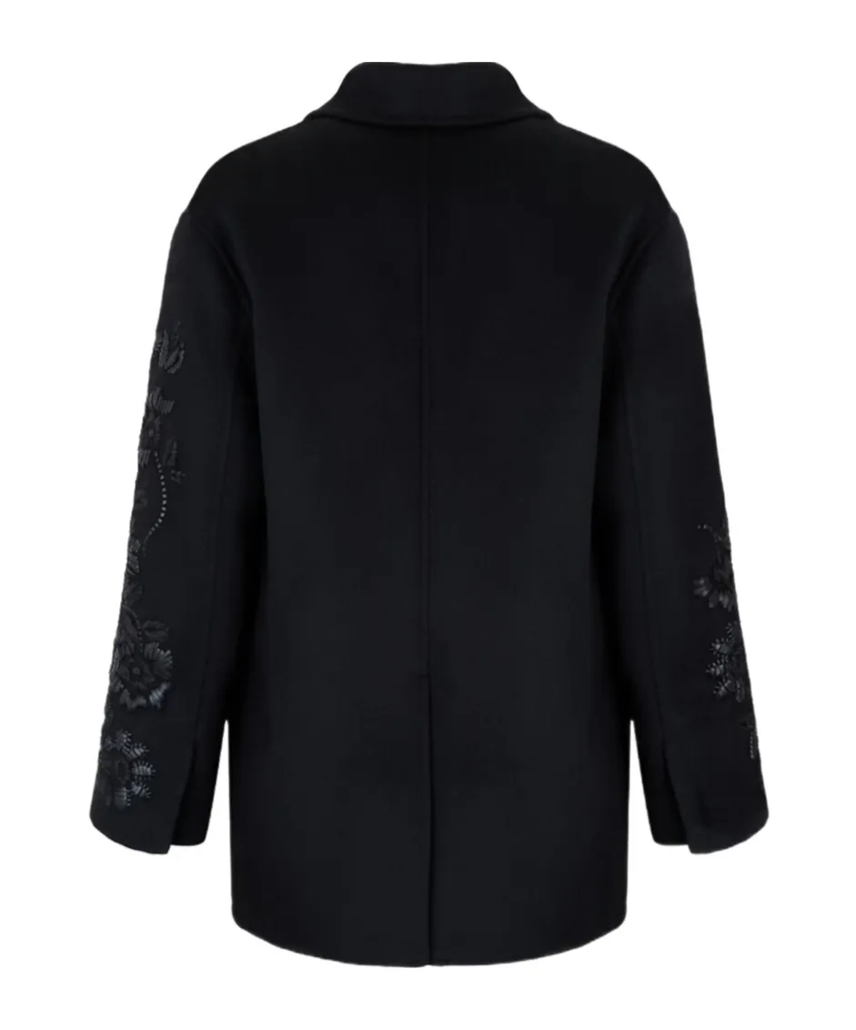 Ermanno Scervino Laced Double Breasted Coat