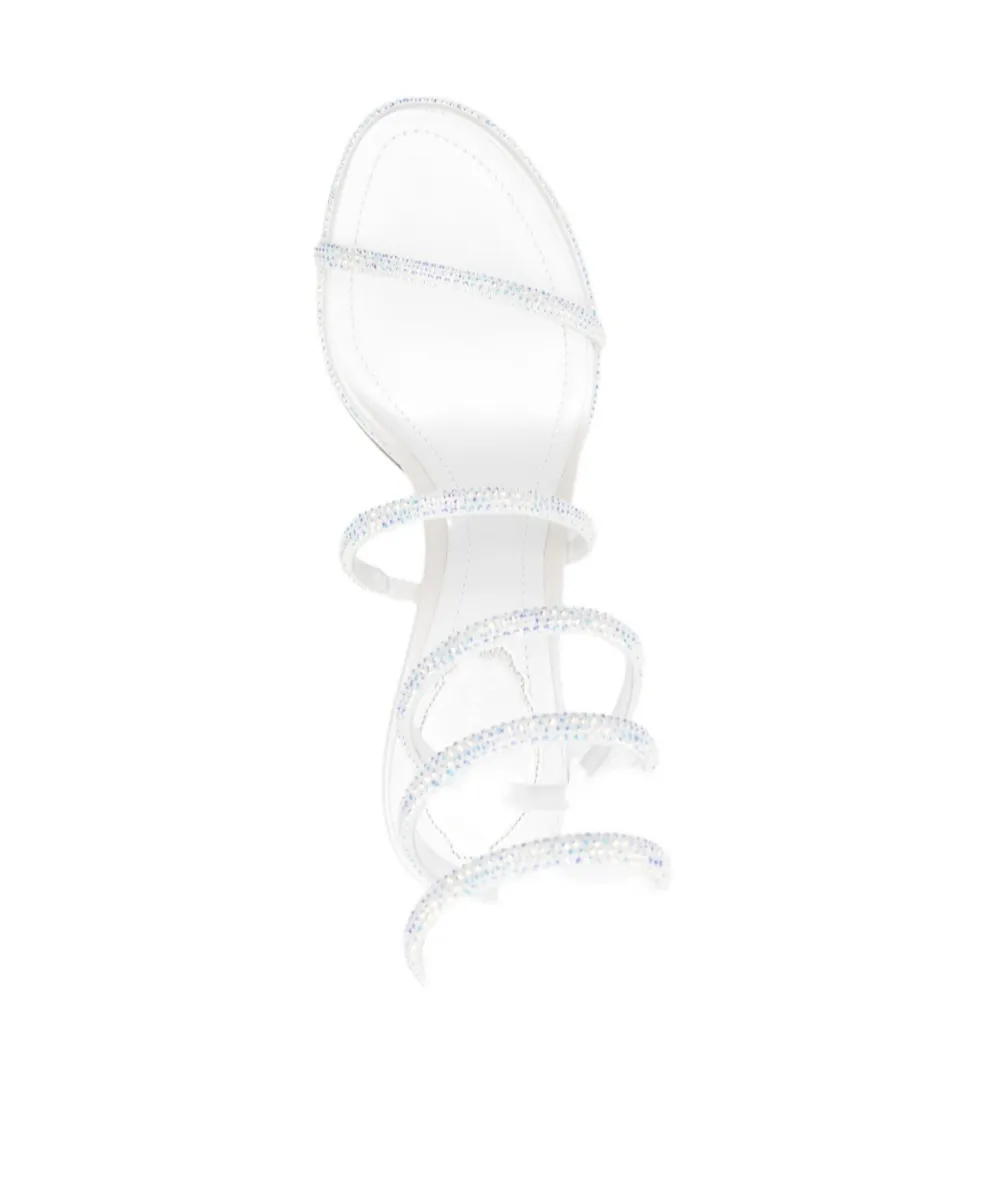 Cleo Spiral-Embellished Sandals