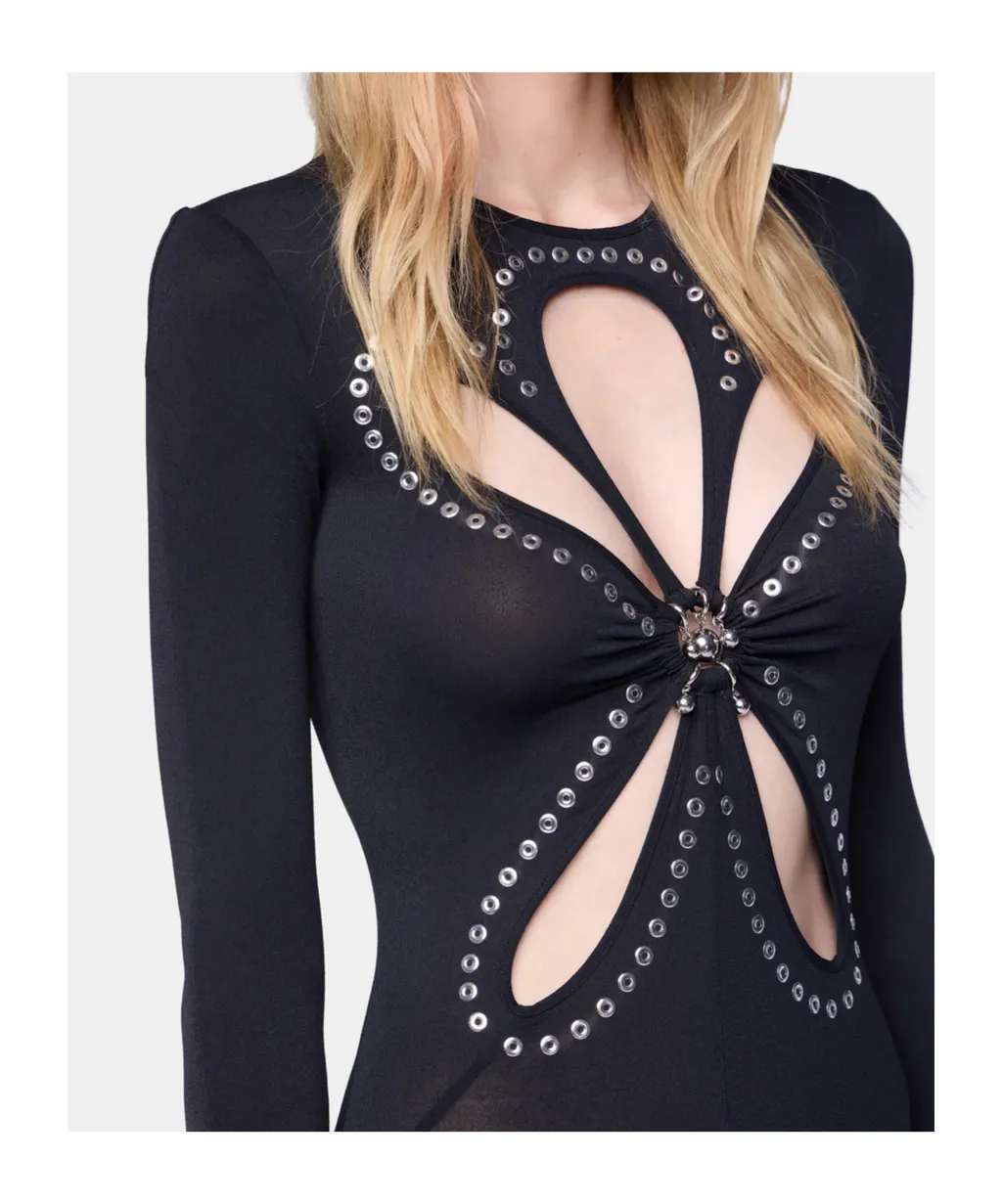 Rabanne Second-Skin Long Dress