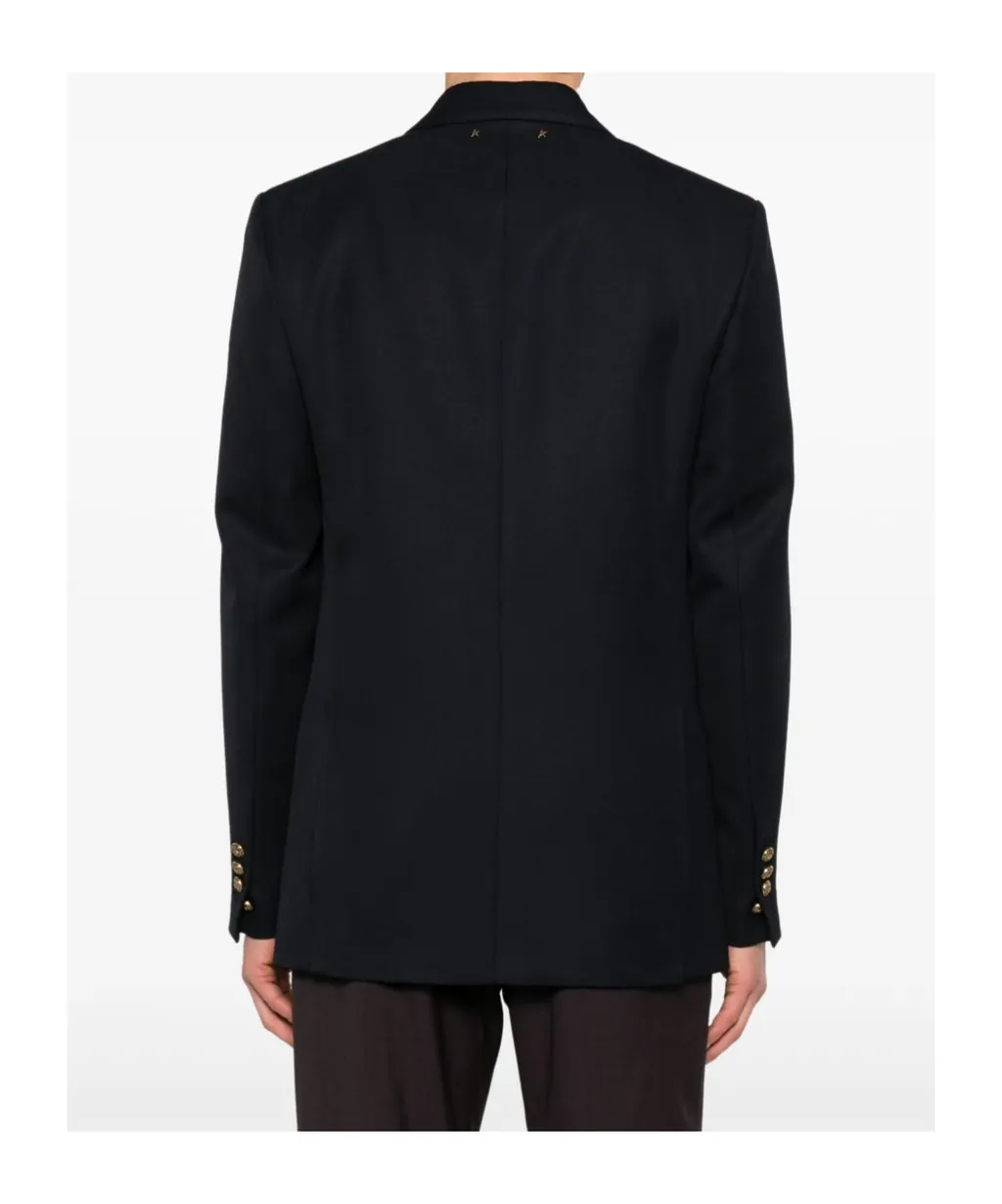 Golden Goose Deluxe Brand Double Breasted Striped Blazer