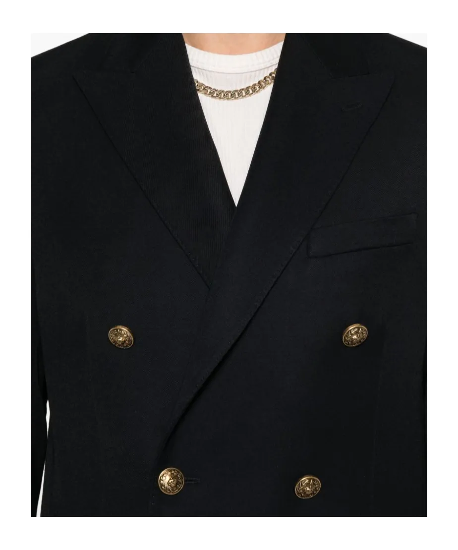 Golden Goose Deluxe Brand Double Breasted Striped Blazer