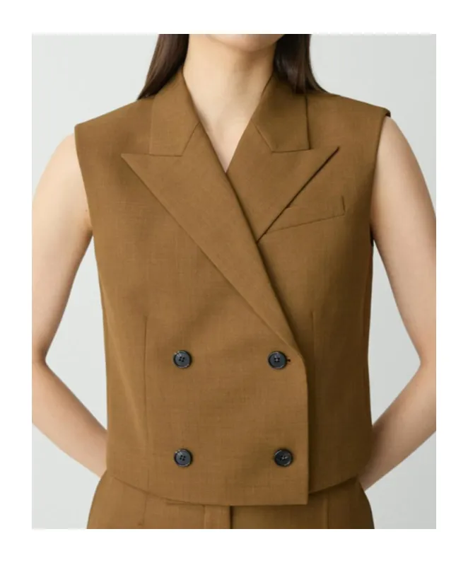 Double Breasted Suit Vest