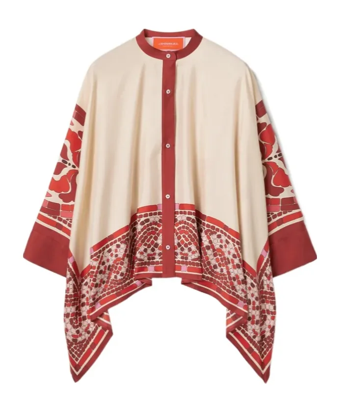 Silk Foulard Shirt