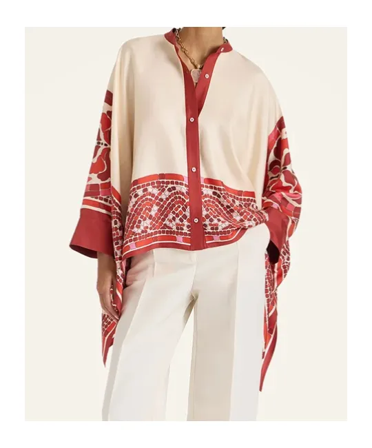 Silk Foulard Shirt