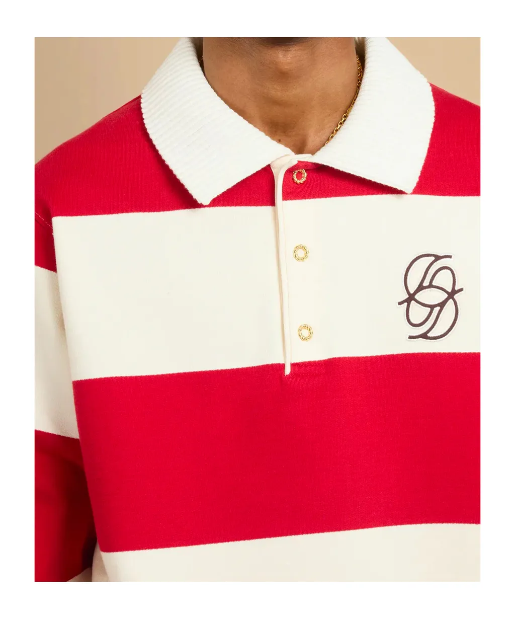 DrÔLe De Monsieur Striped Polo Shirt
