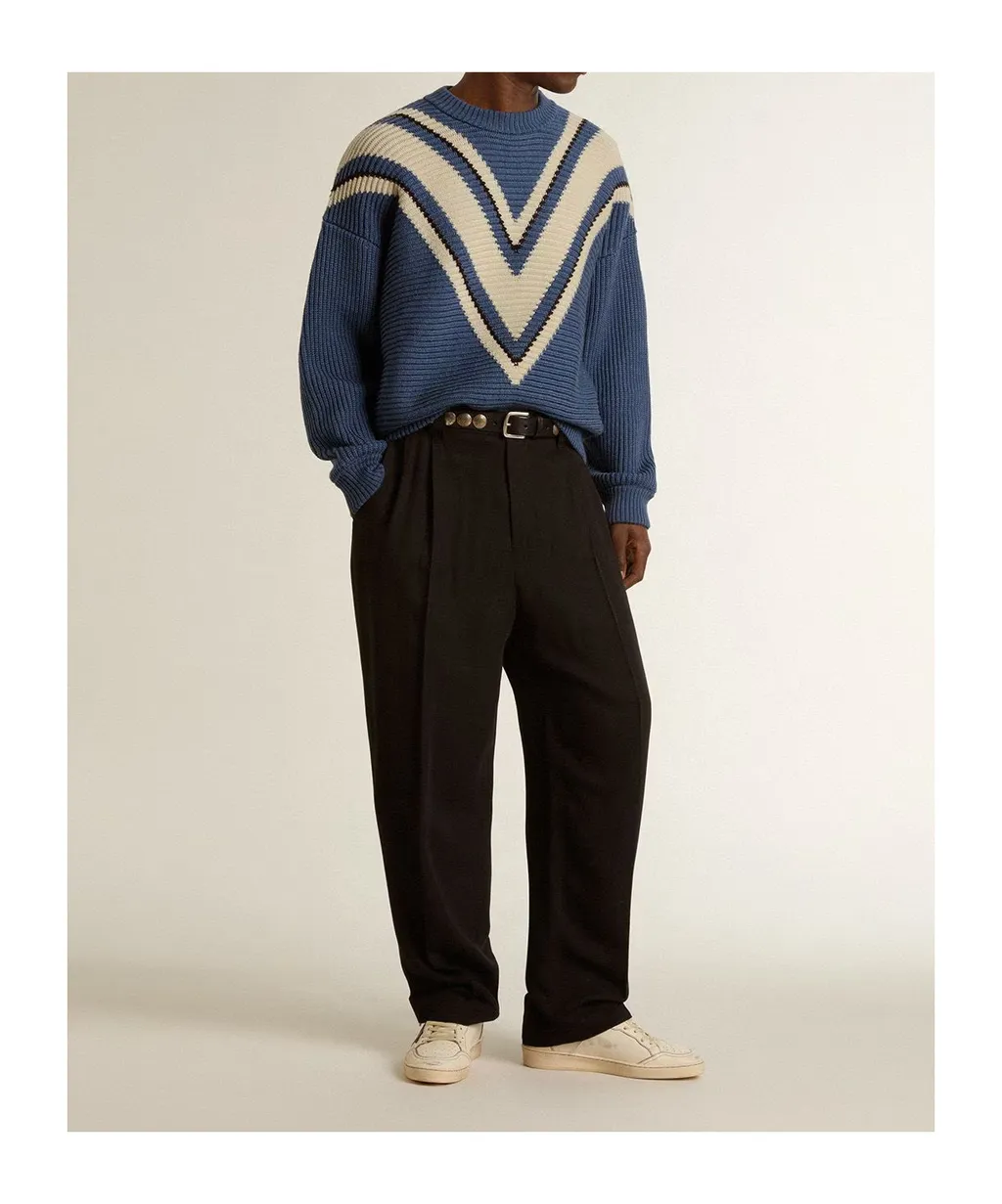 Wool V-Neck Sweater