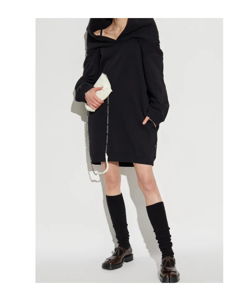 Mm6 Maison Margiela Long Sleeved Mini Dress