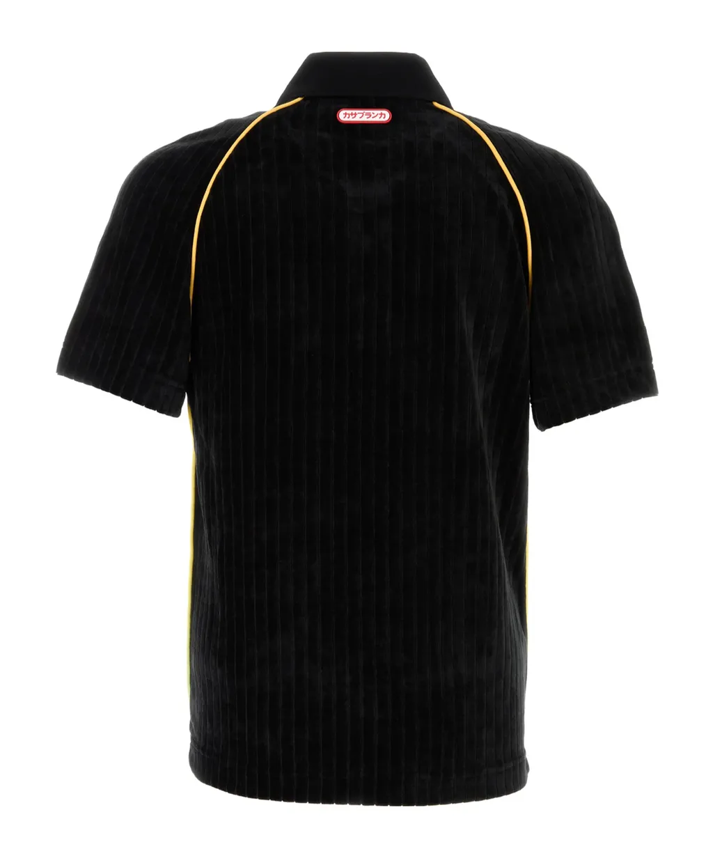 Casablanca Logo Patch Polo Shirt