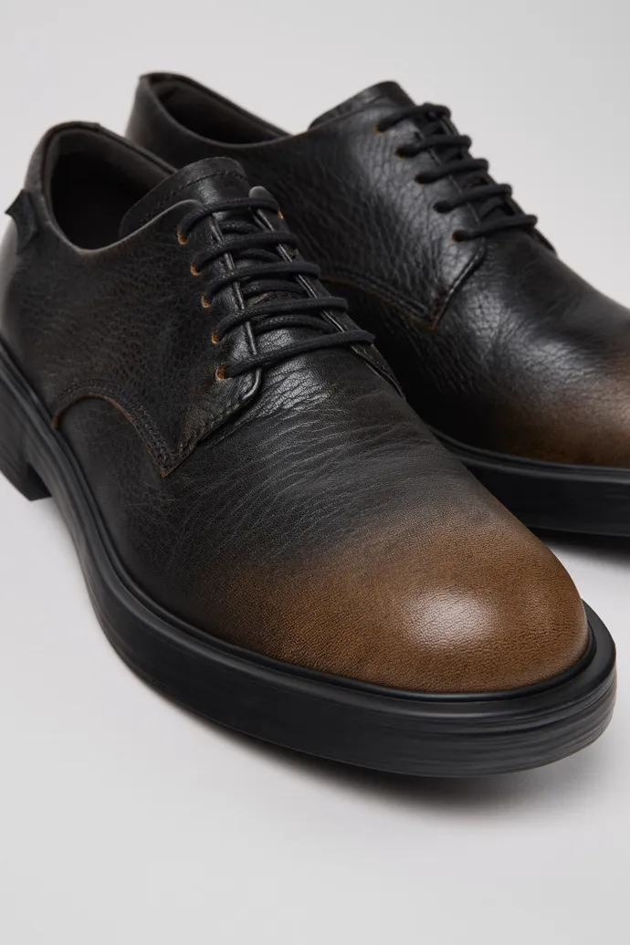 Multicolor Leather Shoes For Men.