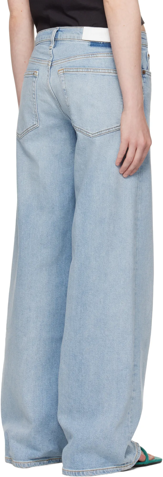 Comfort Mid Rise Wide Leg