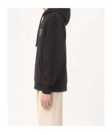 Valentino	Logo Embroidered Zip-Up Hoodie