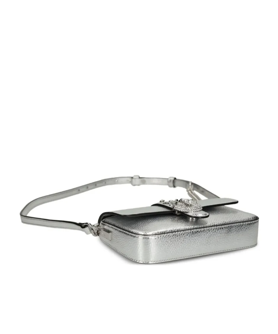 Embellished-Buckle Cross Body Bag