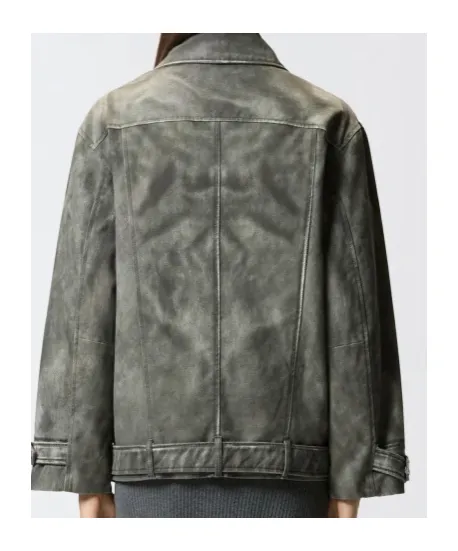 Belted Biker Jacket