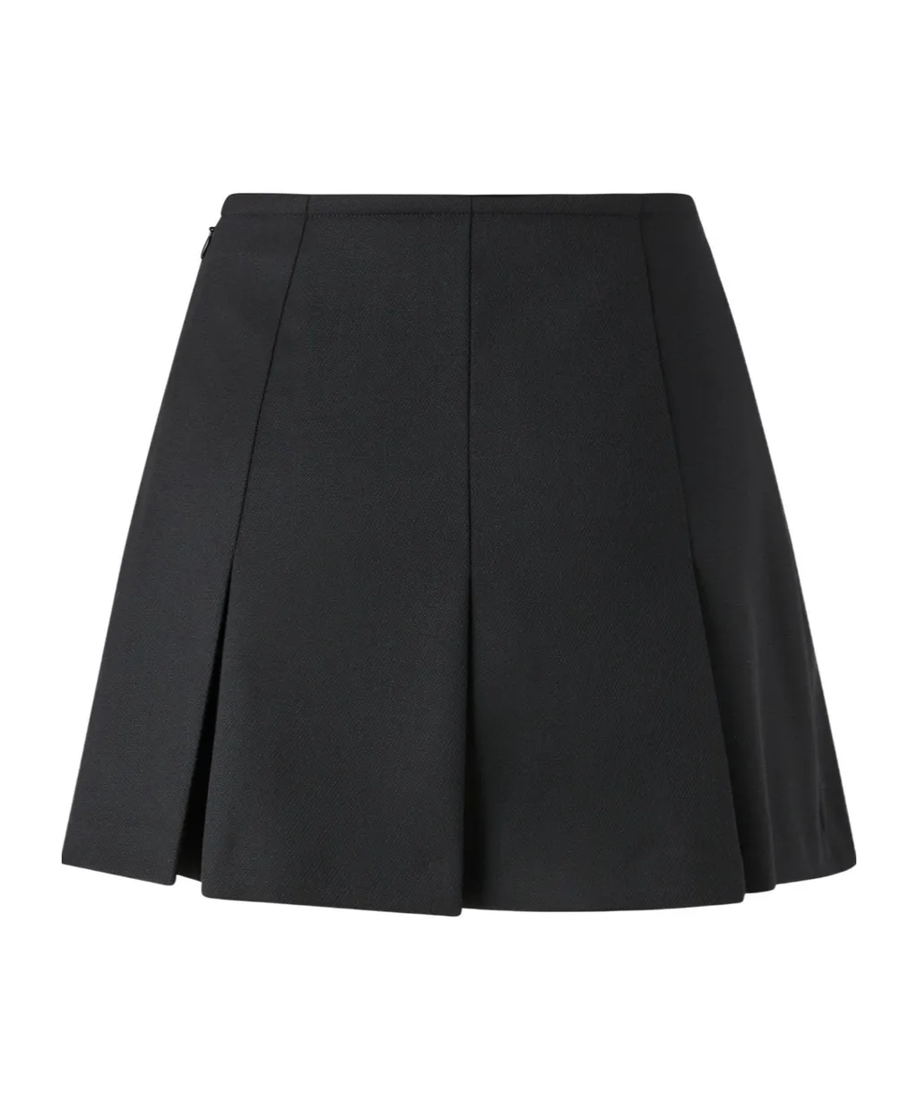 Pleated-Design Skirt