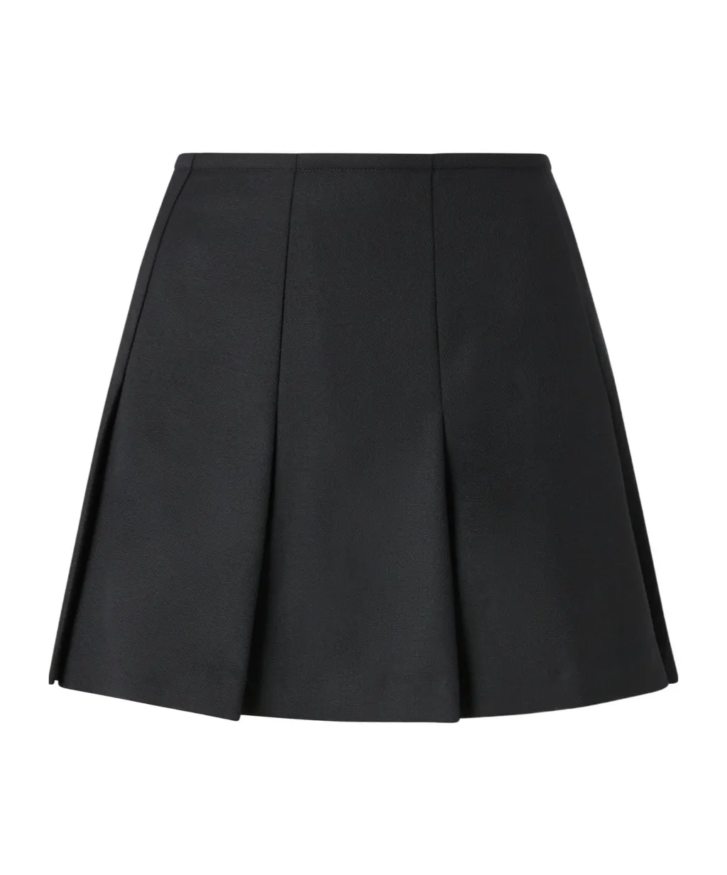 Pleated-Design Skirt