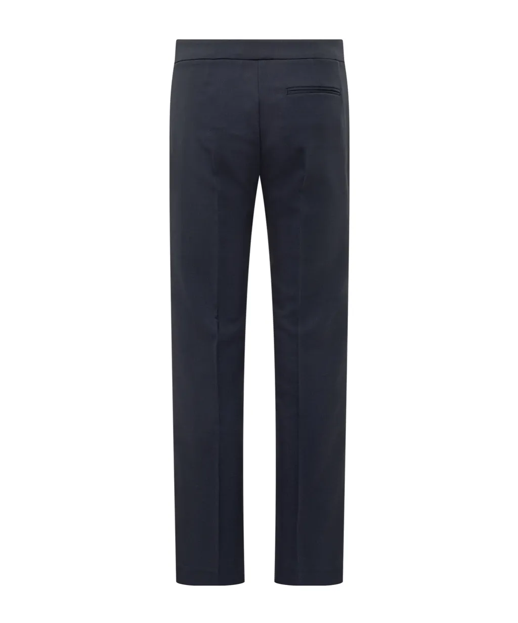 Pinko High-Waisted Textured Trousers