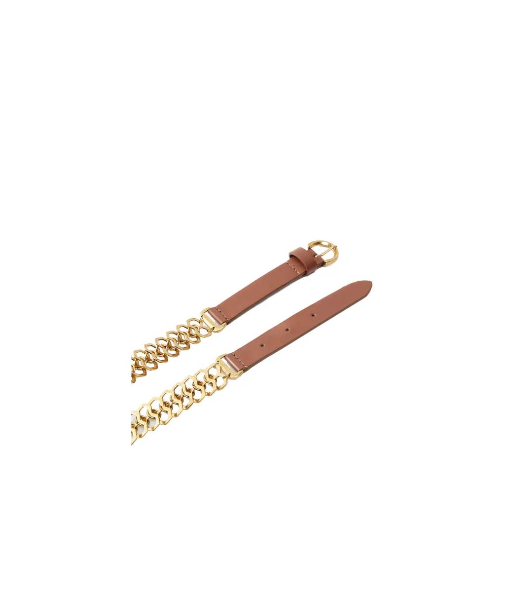 Pinko Chain Insert Buckle Belt
