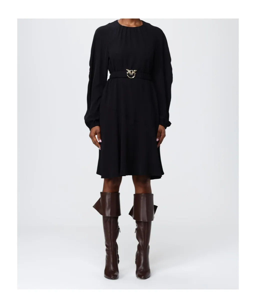 Pinko Love Birds Belt Dress