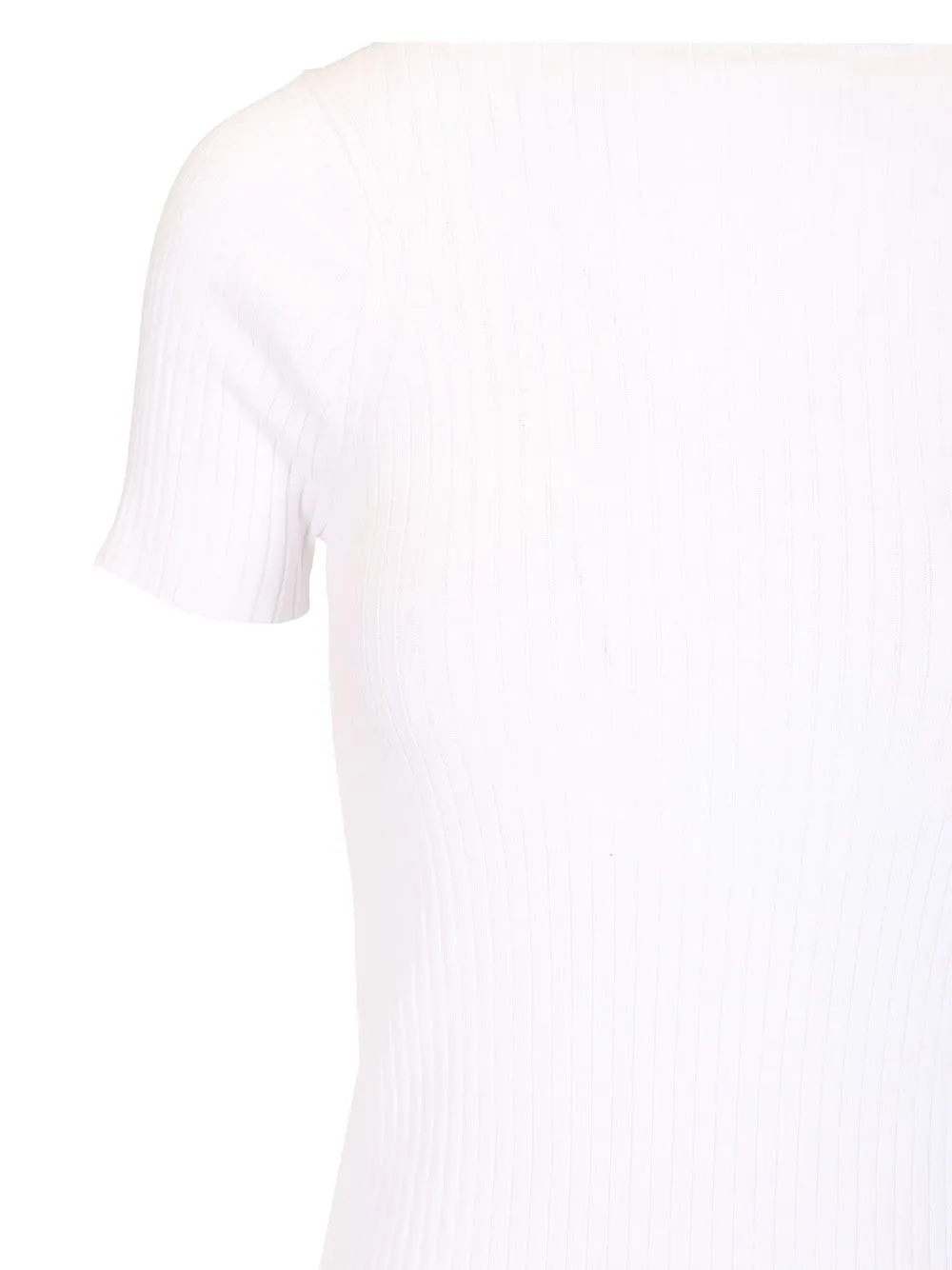 Sportmax Lastra Short-Sleeved Knitted Top