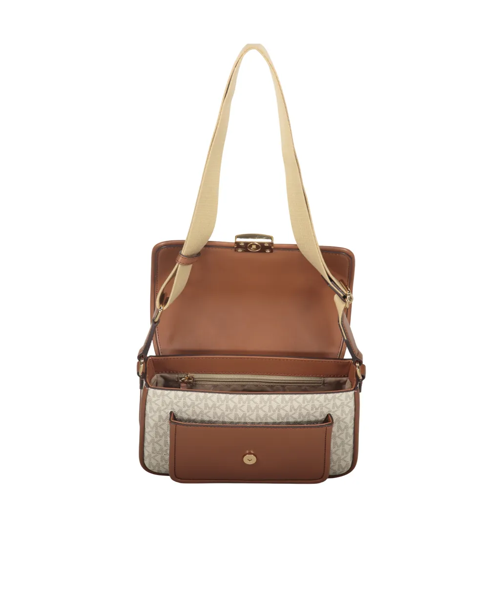 Bradshaw Monogram Flap Shoulder Bag