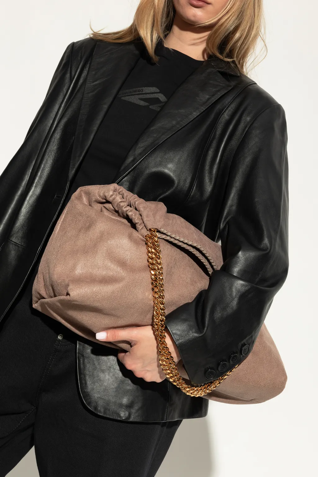 Stella Mccartney Chain-Linked Top Handle Bag