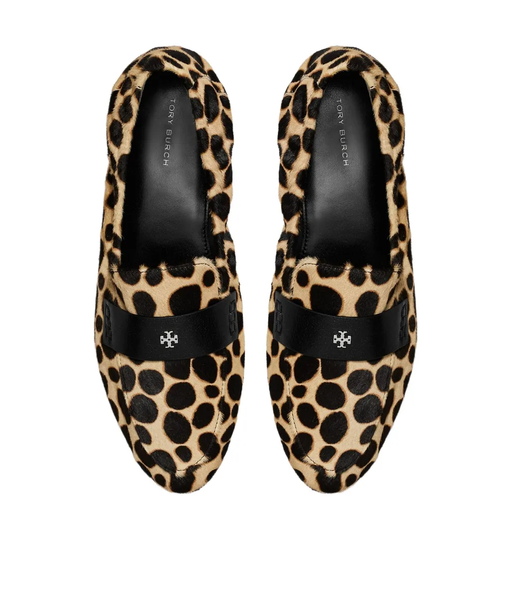 Leopard-Printed Loafers
