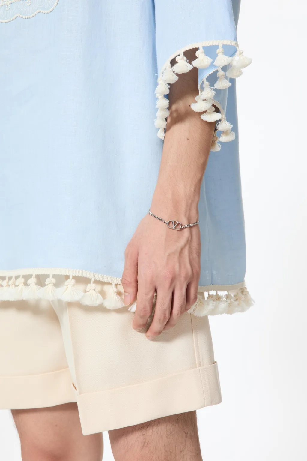 Valentino Vlogo Signature Chained Bracelet