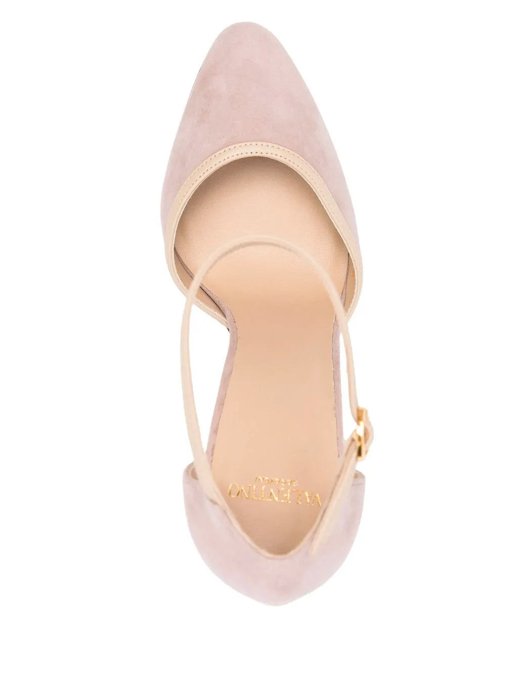 110Mm Leather Heeled Pumps