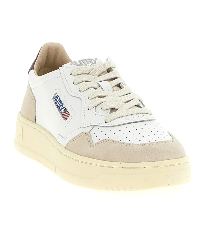 Medalist Leather Suede Sneakers