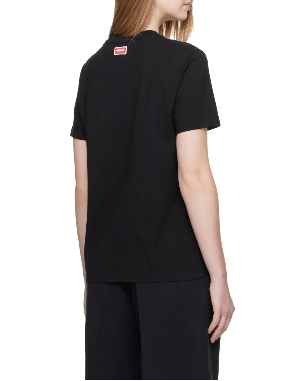 Kenzo Logo Printed Crewneck T-Shirt