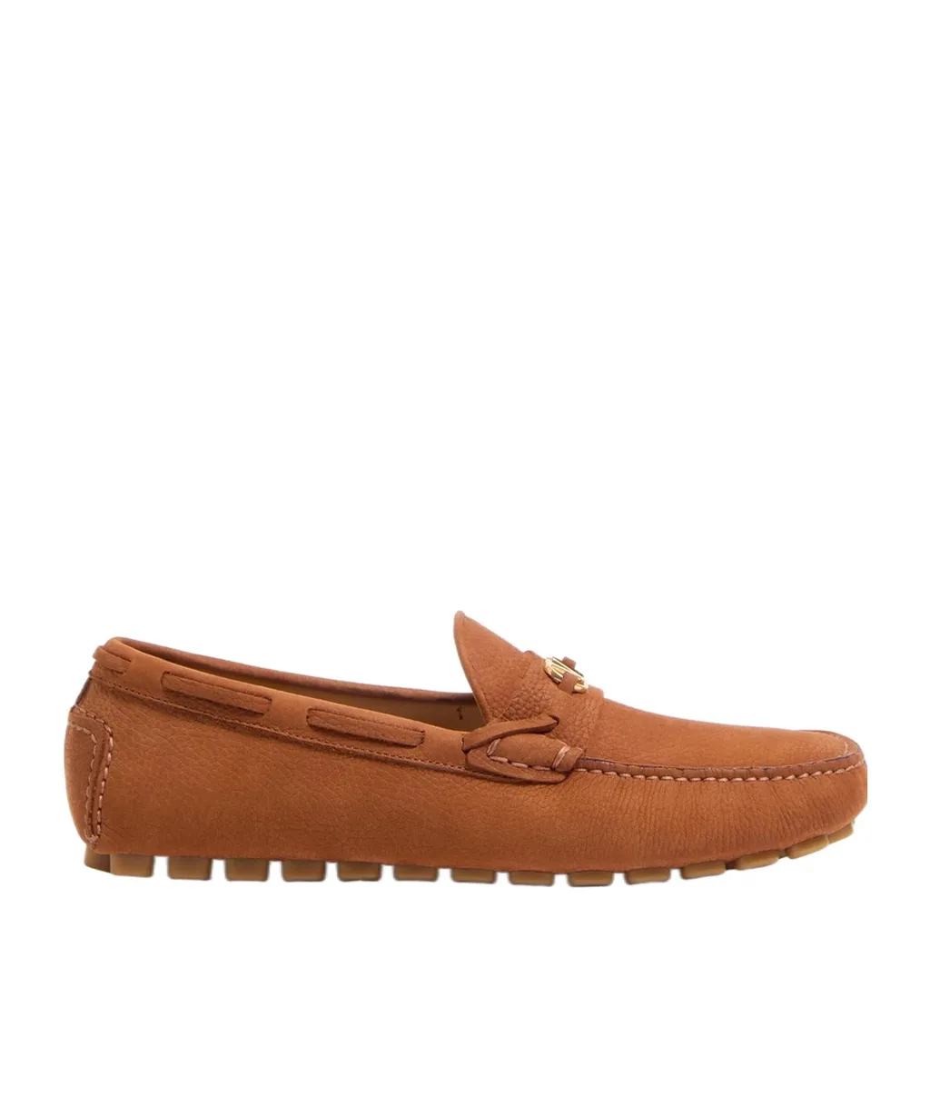 Driver Fastaway Loafer In Deerskin Suede