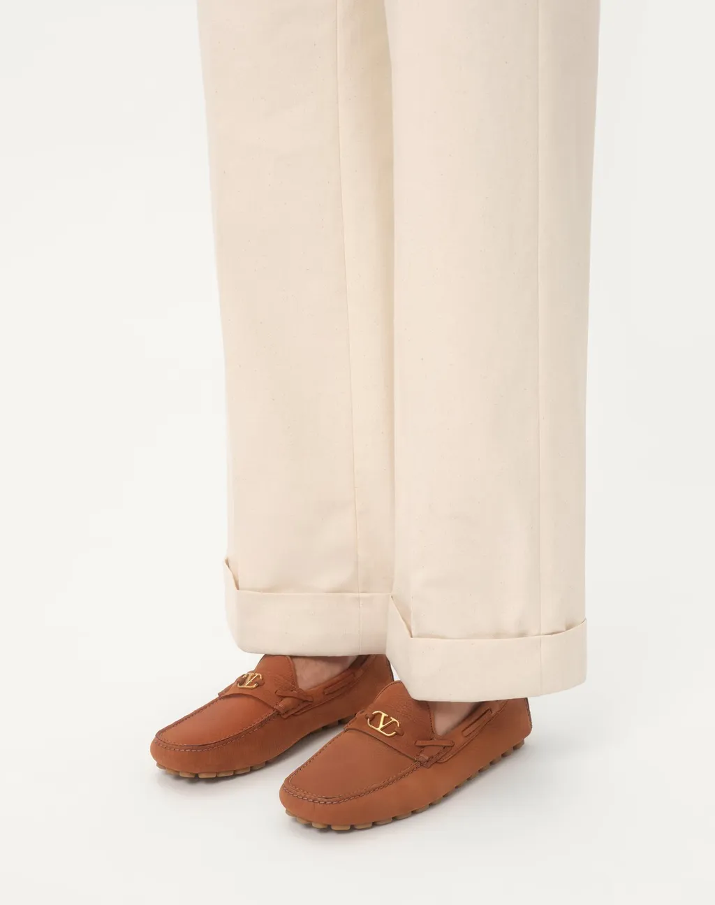 Driver Fastaway Loafer In Deerskin Suede